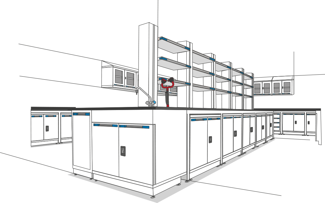 Gabinete de laboratorio