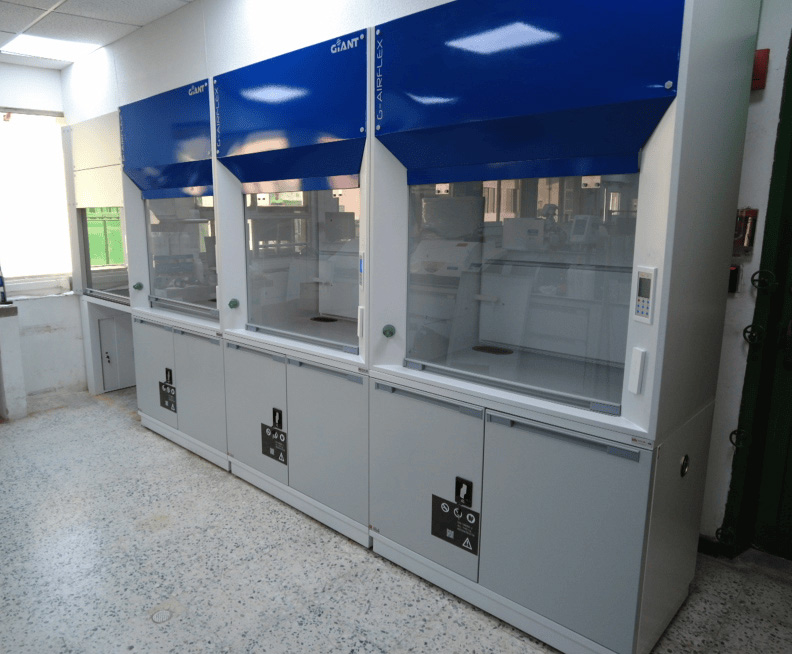 Campanas extractoras de laboratorio