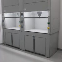 cabina en resina lab