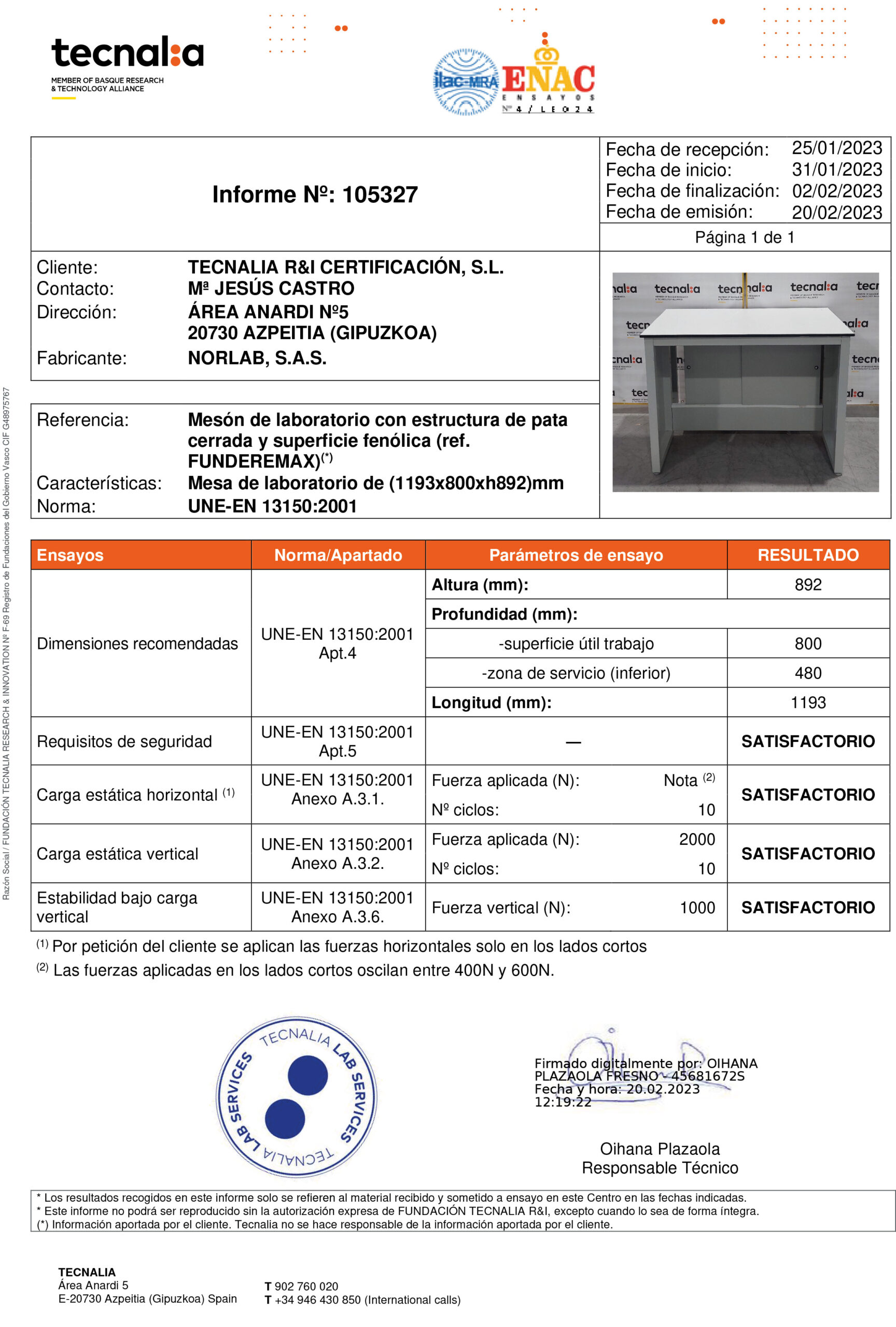 Certificado UNE-EN