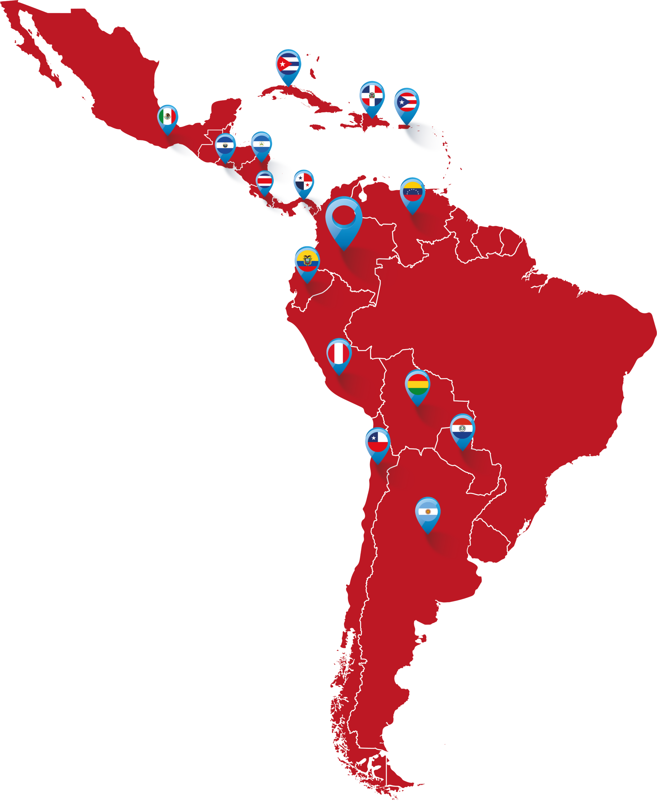Mapa de exportaciones